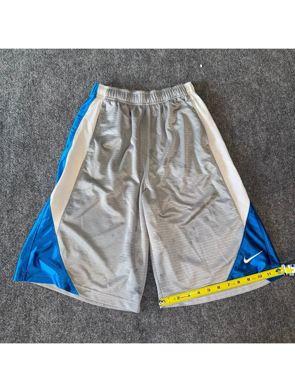 Nike Grail Baggy Dazzle Hoop Shorts Mens MD Vtg y2k 90s Rare